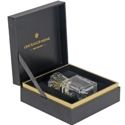 kopen Flexo die het Magnetische Flip Perfume Packaging Box Velvet-Bijeenkomen drukken online manufacture