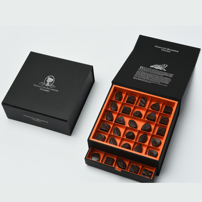 kopen Hologrameffect van de de Ladegift van de Chocoladetruffel Verpakkende Glijdende de Dozenoem ODM online manufacture