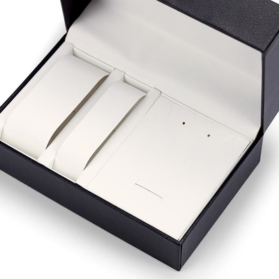 kopen Pu-Gift die van de het Horlogedoos van de Leerscharnier de Sluitende de Druk van de de Kleurencompensatie van CMYK 4 verpakken online manufacture