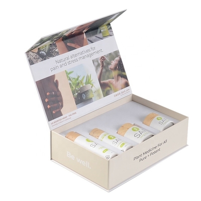 Kosmetische de Giftdoos die van ISO9001 ROHS 350g Art Paper Recycled verpakken