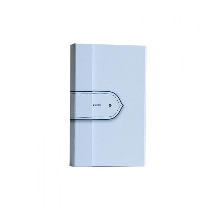 SGS ROHS Pantone Boek Gevormd Giftvakje met Magnetische Sluitingspms Druk 0