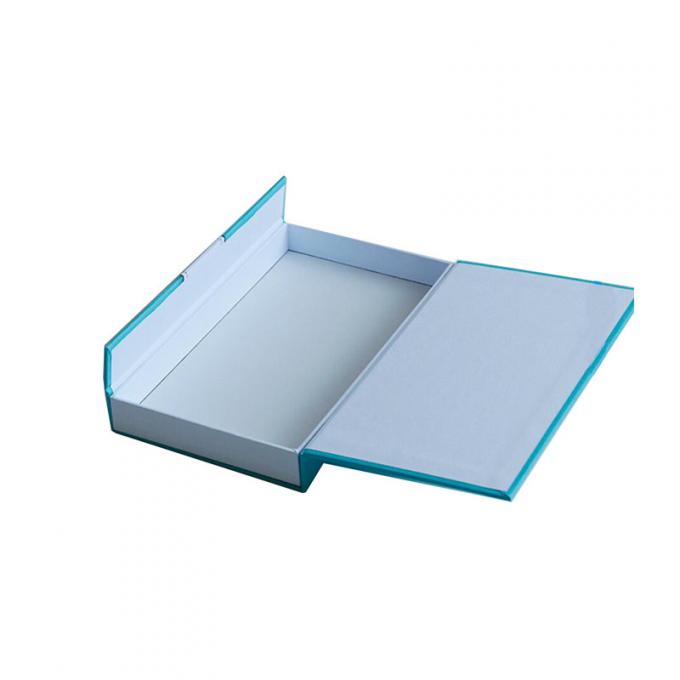 SGS ROHS Pantone Boek Gevormd Giftvakje met Magnetische Sluitingspms Druk 1