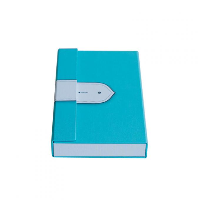 SGS ROHS Pantone Boek Gevormd Giftvakje met Magnetische Sluitingspms Druk 2