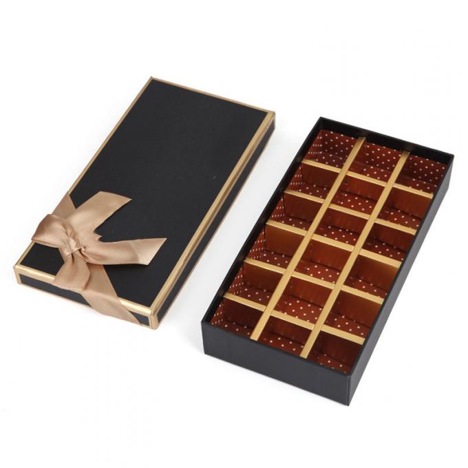 Dozen die van de de Chocoladegift van de Pantonkleur de Huidige met Deksel Antikraslaminering verpakken 1