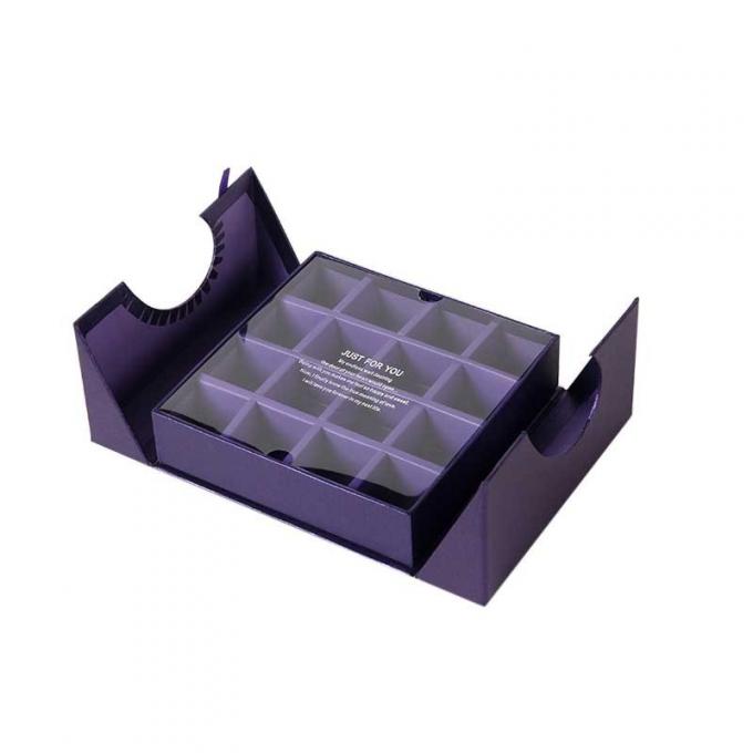 CMYK 2 de Giftdoos die van de Deur Stijve Chocolade OEM ODM verpakken 1