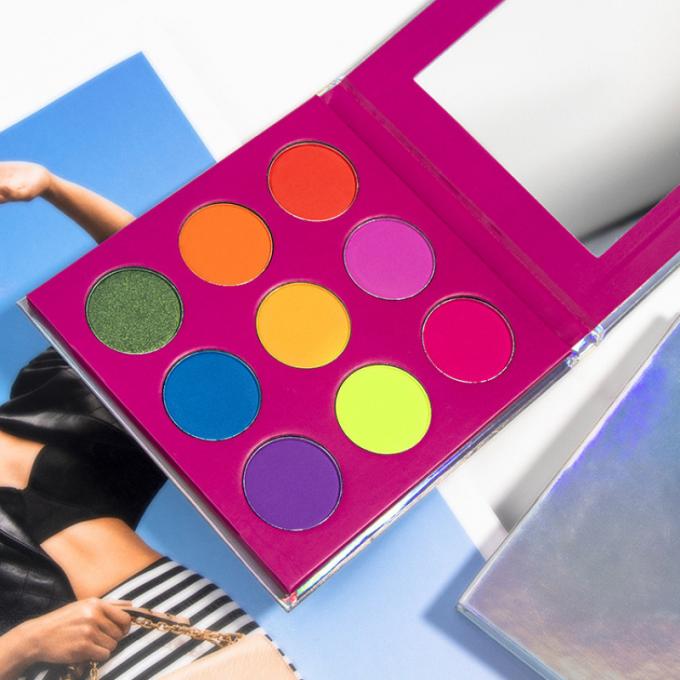 Het Palet Rekupereerbare Document van de Pantone Lege Oogschaduw Vakjes Matte Varnishing 1