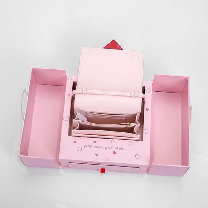 1000gsm van de karton Vouwbare Magnetische Halsband en Oorring SGS ROHS van de Giftdoos 2