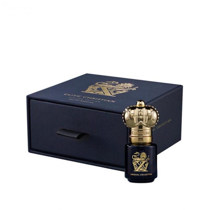 SGS1400gsm de Giftdoos van de Parfum Verpakkende Doos met de Glanzende Laminering van het Linthandvat 1