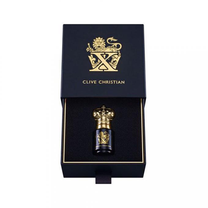 SGS1400gsm de Giftdoos van de Parfum Verpakkende Doos met de Glanzende Laminering van het Linthandvat 0