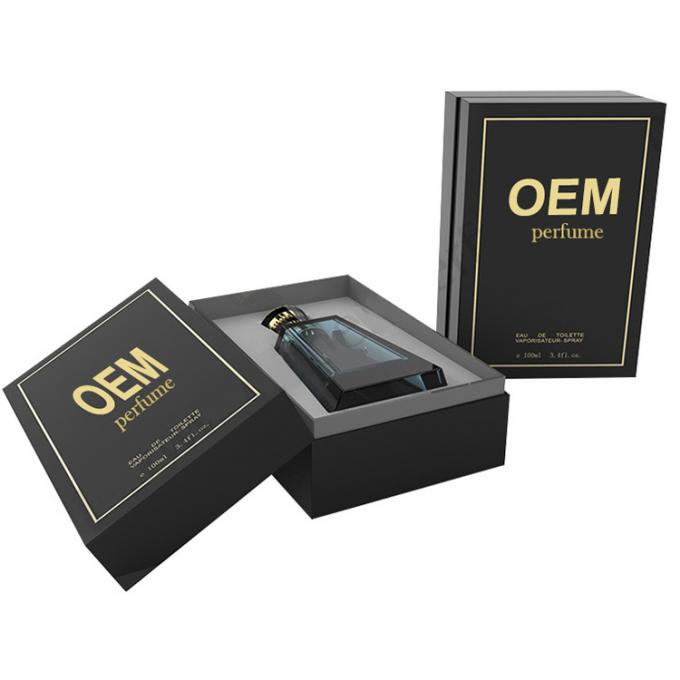 250 CCNB de Gouden Verpakkende Doos PDF CDR AI ISO9001 van het Folieparfum 0