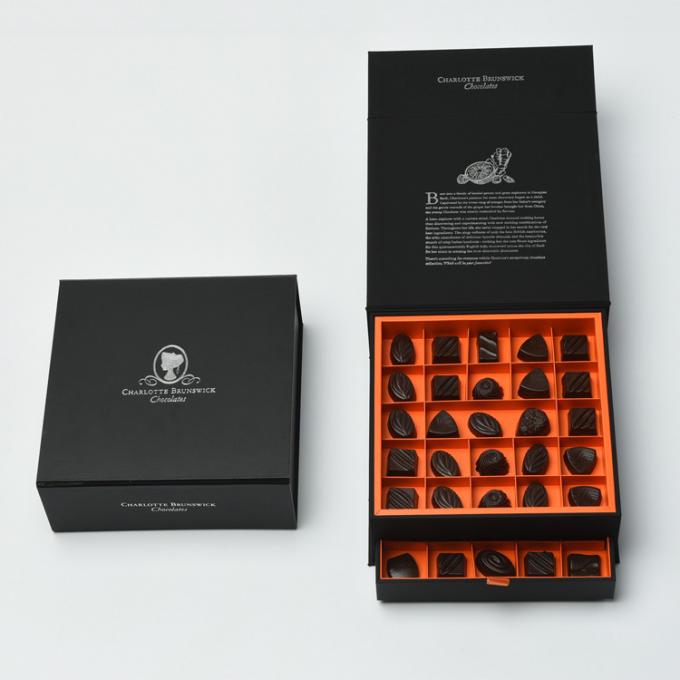 Hologrameffect van de de Ladegift van de Chocoladetruffel Verpakkende Glijdende de Dozenoem ODM 1