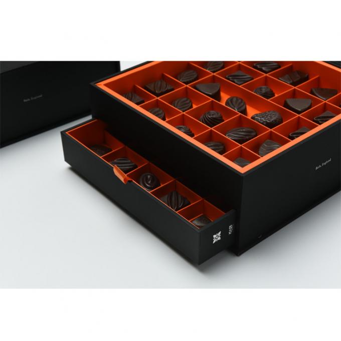 Hologrameffect van de de Ladegift van de Chocoladetruffel Verpakkende Glijdende de Dozenoem ODM 0