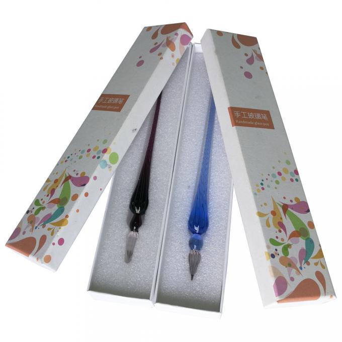 2mm Kartonnen Karton Pen Hard Gift Boxes 163*52*24mm 0