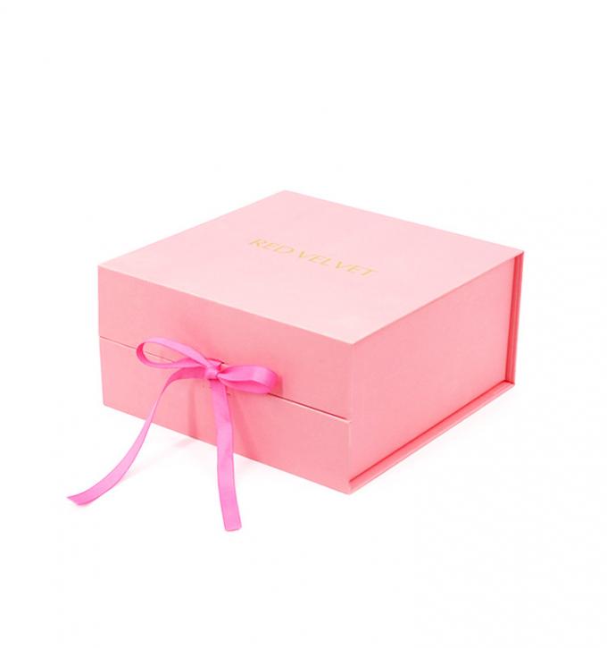 1600g roze Magnetische Harde Giftdozen met Lintvlek UV 2