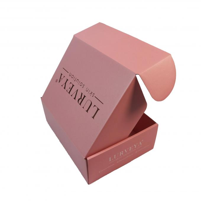 Van het Kartonflip cosmetic packaging paper box van PDF AI de Roze Waterige Deklaag 1