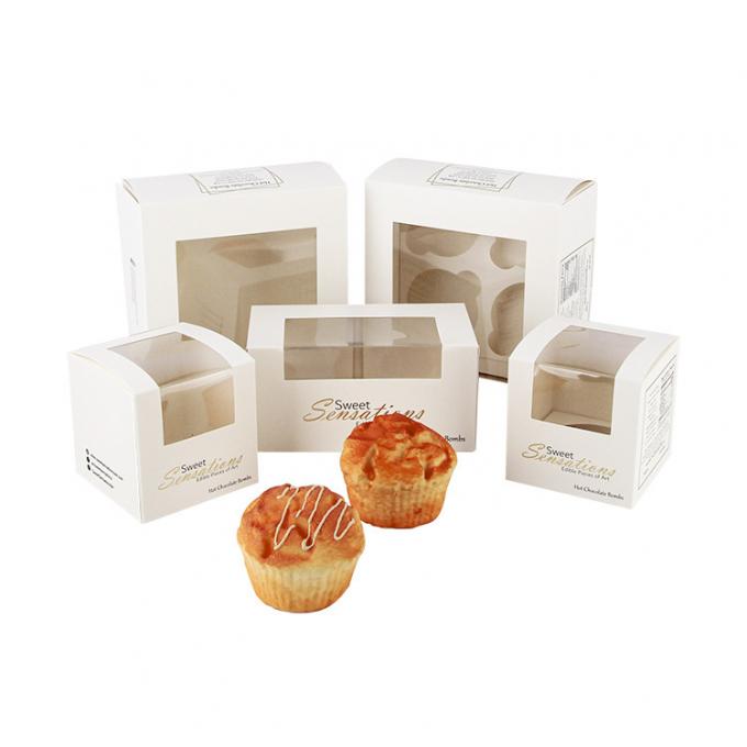 Enige Mini Kraft Paper Cupcake Cake-Dozen 2 4 6 12 Gaten voor Huwelijkskerstmis 1